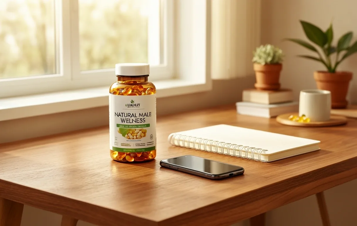 Men's vitamin supplements collection